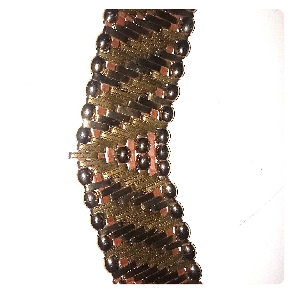 Jose Cotel 80s Costume Belt Brass Gold Dior Chanel